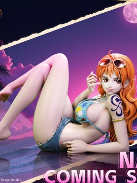 Dragon X POP Studio BB018 One Piece Nami 2.0 Hot Sexy 1/6 Statue